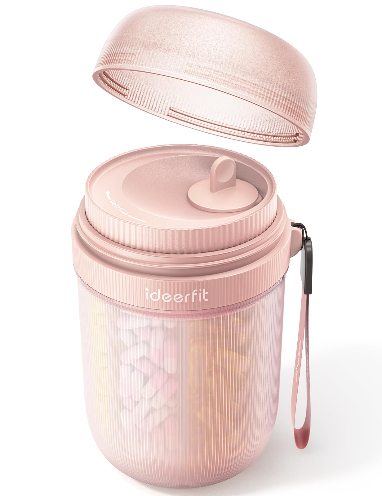 Amazon.co.jp: Ideerfit 大容量7コンパートメントピルケース​ 薬